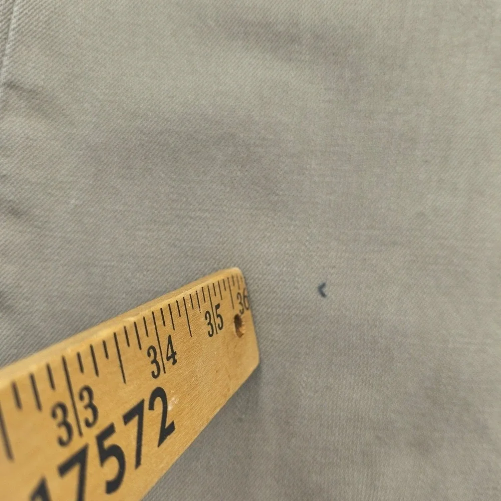 Levis 505 Regular Fit‎ Straight Leg Khaki Tan Cotton Pants Mens 33x34 (33x32.5)